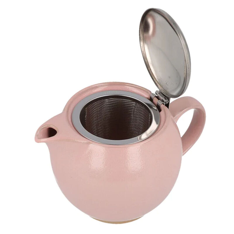 Zero Japan Earth Teapot 450ml - Sakura Pink image number 1